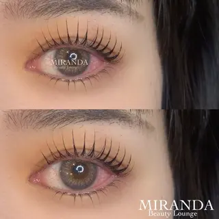 マツエク・マツパ MIRANDA maikaのマツエク・マツパデザイン