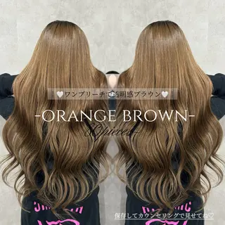 ロング un chou chou所属・lisa  ︎︎のヘアスタイル