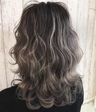 ロング カラー チビ編み込みエクステ シールEXどぅ〜すのヘアスタイル