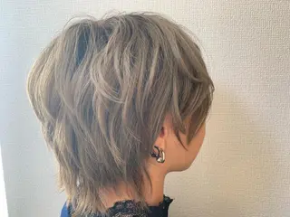 ショート ボブウルフ／ボブ Satsuki【名駅のヘアスタイル