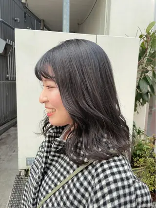 ミディアム カラー 🪞透けhair 🪞honokaのヘアスタイル