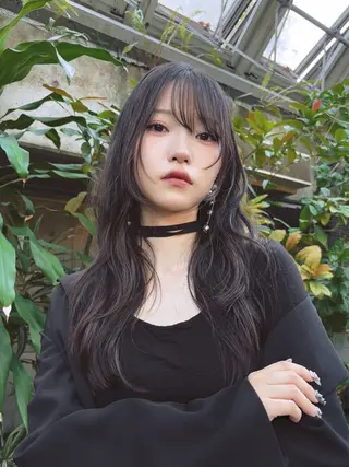 ロング 柳沼 帆伽のヘアスタイル