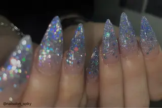 ネイル Spiky とうげ ふうかのネイルデザイン