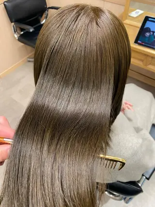 ミディアム GO TODAY  SHAiRE SALON 名古屋店所属・艶カラー/髪質改善/ 西　大喜(ひろき)のヘアスタイル