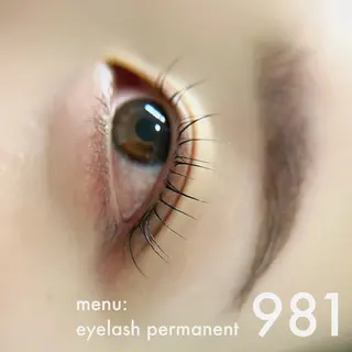 マツエク・マツパ 981 KURUMIのマツエク・マツパデザイン