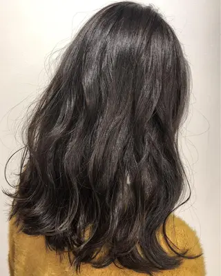 ミディアム カラー パーマ 💗艶カラー💗 CECILのヘアスタイル