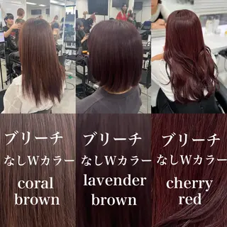 カラー ブリーチなし透明感 💗RYOTAのヘアスタイル