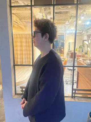 ショート 渡部 仁のヘアスタイル