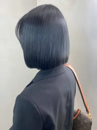 ミディアム カラー ITbyALBUM 八王子店のヘアスタイル