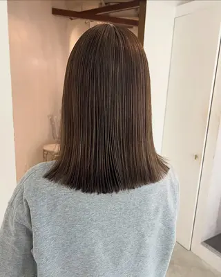 ミディアム KIJI所属・haruka /透明感カラーのヘアスタイル