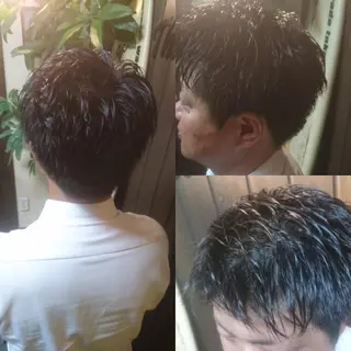 メンズ サンフラット所属・岡林 選のヘアスタイル