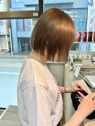 ショート W所属・小林 朋花のヘアスタイル
