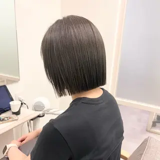 ミディアム ヘアアレンジ🪽🎀 艶カラー/天王寺のヘアスタイル