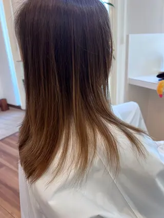 セミロング トキ コウタのヘアスタイル