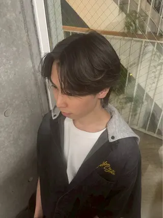 メンズ 透明感カラー艶カラー 暖色カラーshionのヘアスタイル