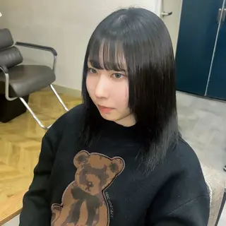 ミディアム カラー 🌱メンズカット募集 中🌱ナノコのヘアスタイル