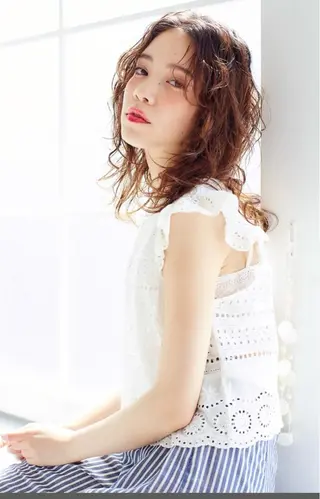 パーマ 井上 ゆきのヘアスタイル