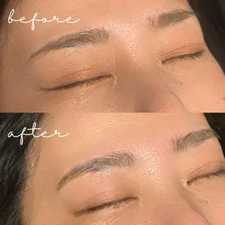 メンズ アイブロウ 眉毛&フェイス WAX専門ハルヒラリの眉毛・アイブロウイメージ