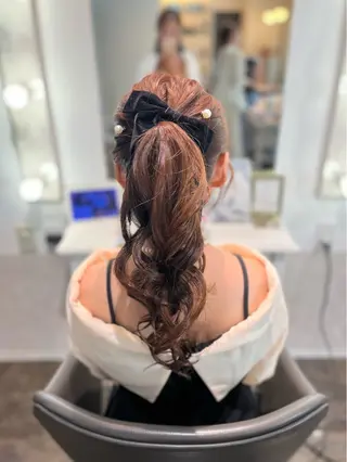 ヘアアレンジ Marie Precious Salon【マリエプレシャスサロン】所属・塩見 千晶のヘアスタイル