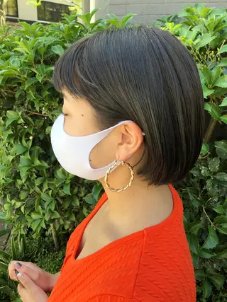 ショート 韓国風ヘア♡ runaのヘアスタイル