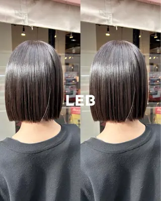 ショート カラー LEB所属・下河 宗太のヘアスタイル
