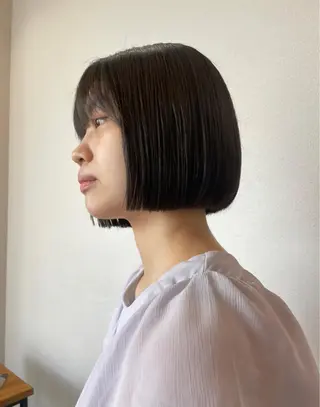 ショート ボブ/髪質改善/ soiナカジママドリのヘアスタイル