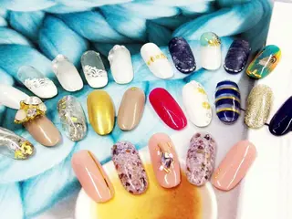 ネイル ティーエヌ 金山駅東口店のネイルデザイン