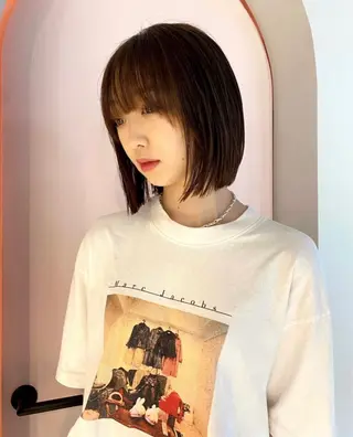 ショート カラー 丹治 一輝ボブ/ショートのヘアスタイル