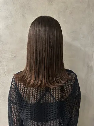 ミディアム カラー サロンドバン所属・艶髪/透明感カラー ヤマダモモカのヘアスタイル