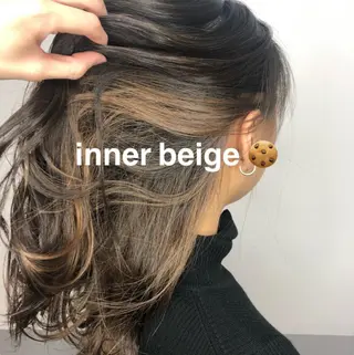 ミディアム カラー 🌈本物の髪質改善 森田涼平のヘアスタイル