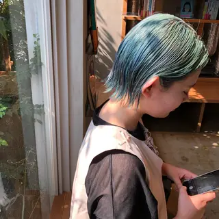 カラー 伊藤 由季 603号室のヘアスタイル