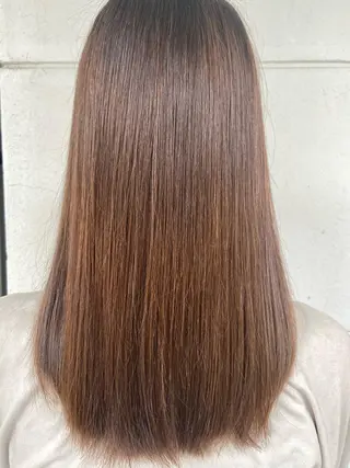 セミロング nico🏁 rihoのヘアスタイル