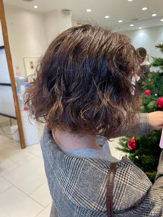 ミディアム パーマ 🩵ANELA東口 齋藤琴音💚のマツエク・マツパデザイン