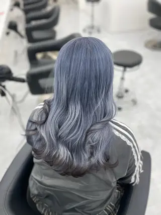 セミロング MOE 福岡韓国ヘア✧︎のヘアスタイル