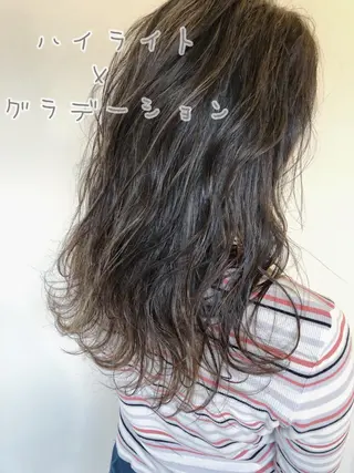 ロング カラー 似合わせ専門美容師 なかじまのヘアスタイル
