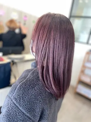 セミロング salowin suite 柏所属・髪質改善特化 専門美容師オクダ♂のヘアスタイル