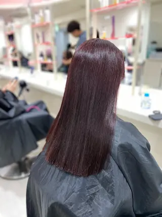 セミロング カラー 🤍韓国大人っぽ ベージュMAI🤍のヘアスタイル