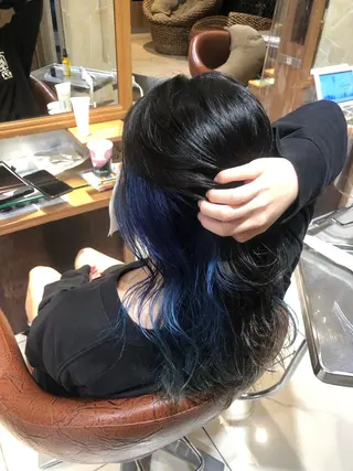 ロング カラー 【ディレクター 🧸🤍田澤　唯那】のヘアスタイル