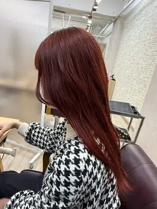 カラー 石井 ゆり彩のヘアスタイル