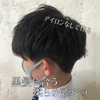 ショート メンズ MILI HAIR所属・韓国ヘア🇰🇷 RYOTAのヘアスタイル