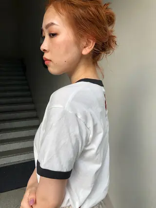 ミディアム カラー ヘアアレンジ PALAN K-Beauty SHINJUKU所属・“ミニモ最高評価獲得 “代表"Kohei"のヘアスタイル