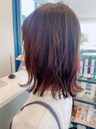 ミディアム TECHRISE刈谷所属・田中 大貴のヘアスタイル