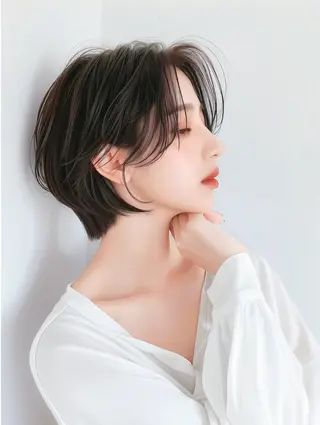 ショート LOVEST Rihoのヘアスタイル