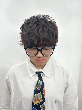 パーマ メンズ Morimoto Laryaのヘアスタイル