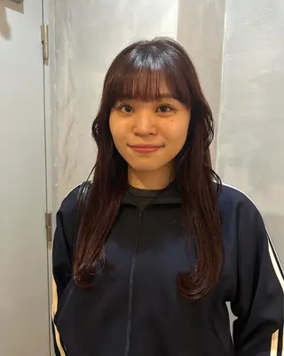 ロング カラー 木村 心海☆明石のヘアスタイル