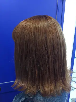 ミディアム カラー クオレへアー所属・上田 俊子のヘアスタイル