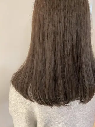 ミディアム カラー 韓国hair ·͜· watanabeのヘアスタイル