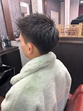 ショート 田島 颯人のヘアスタイル
