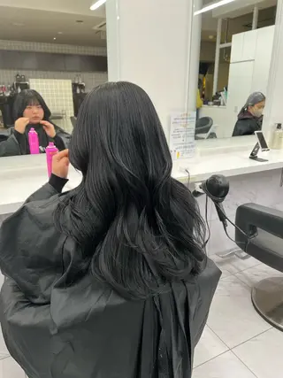 セミロング カラー 韓国レイヤーカット /REIのヘアスタイル