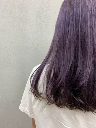 ロング カラー 亀田 泰生のヘアスタイル